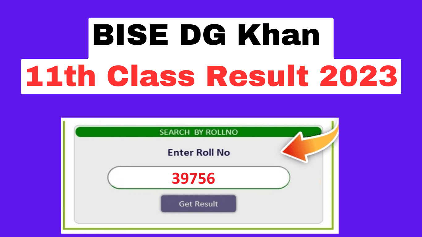 BISE DG Khan 11th Class Result 2023