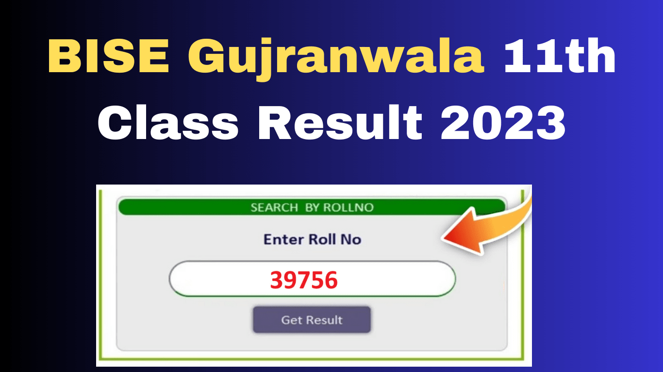 BISE Gujranwala 11th Class Result 2023